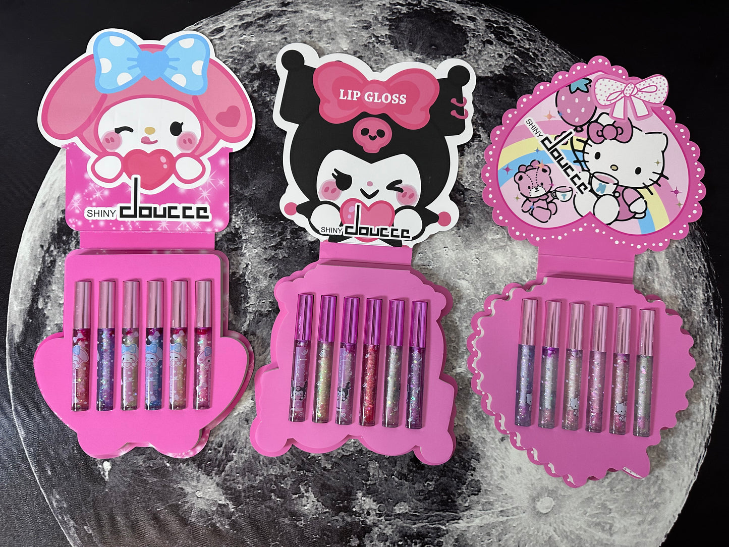 3 Lip Gloss Sets
