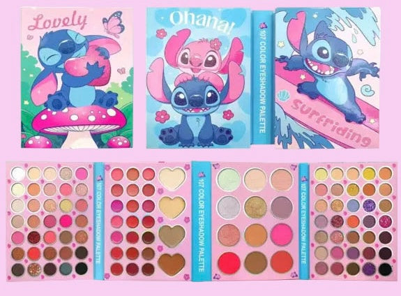Stitch Eyeshadow Palette Collection - Ohana Lovely Experiment 626