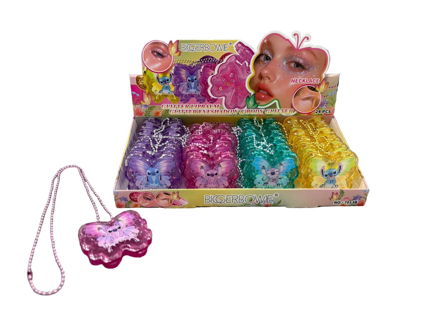 Glitter Lip Balm Glitter eyeshadow & Body Glitter