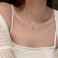 2 Tulip Pendant Necklaces in S925 Silver