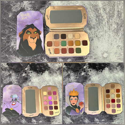 3 paletas de sombras para ojos