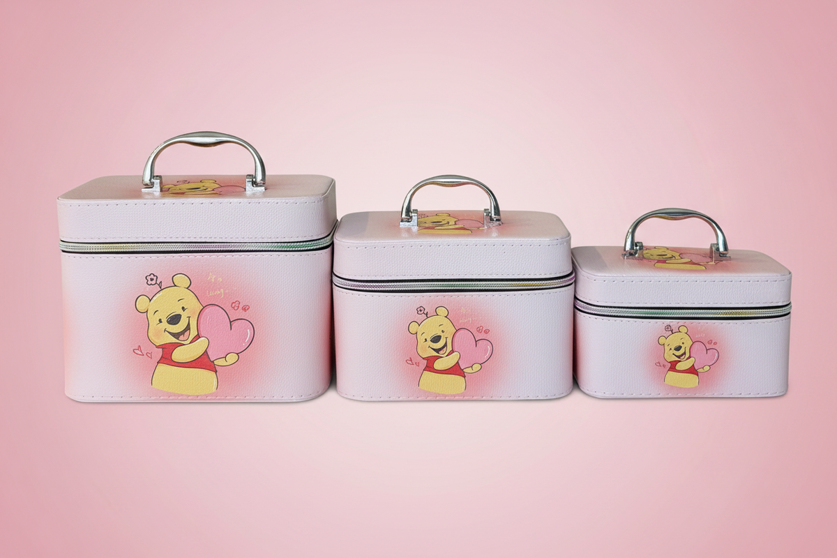 3-Piece Cosmetic Bag Set