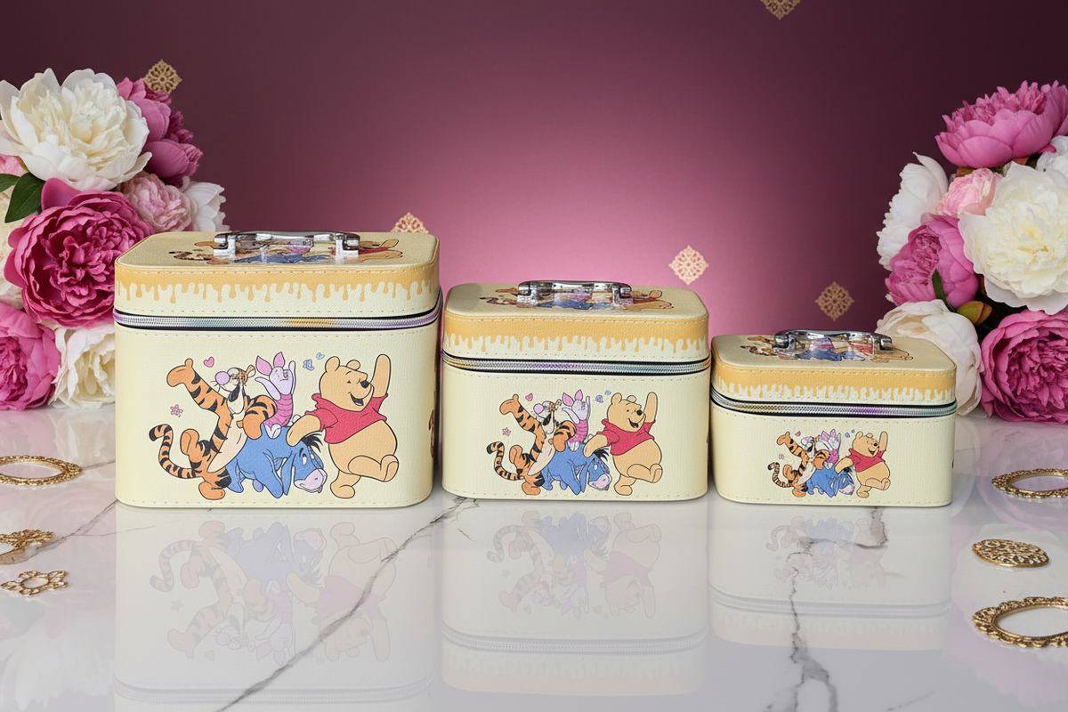 3-Piece Cosmetic Bag Set