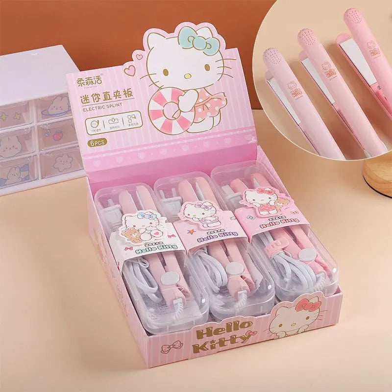 6 Mini Hair Straightener