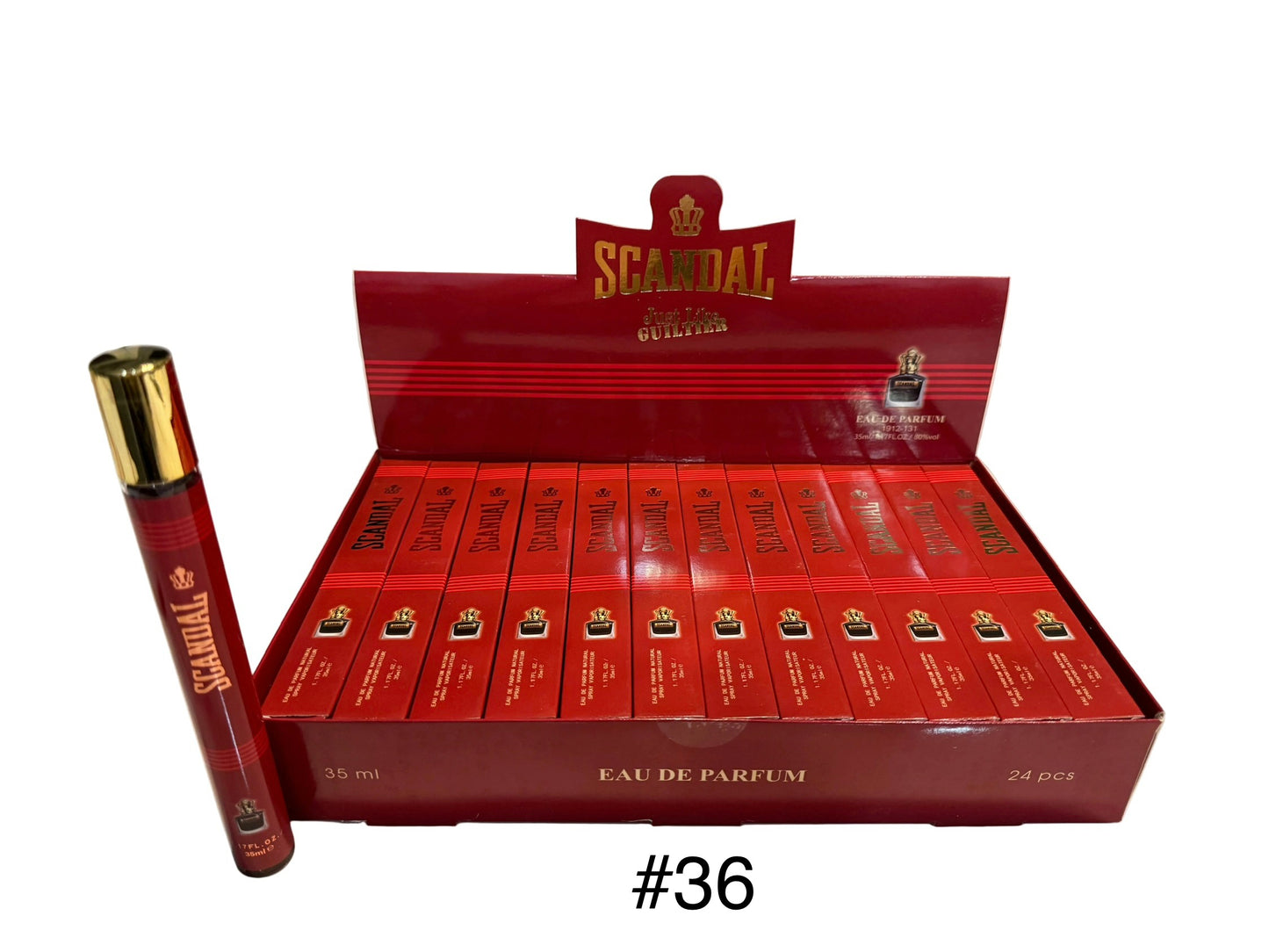 Display de Perfume 24 Piezas Inspirado