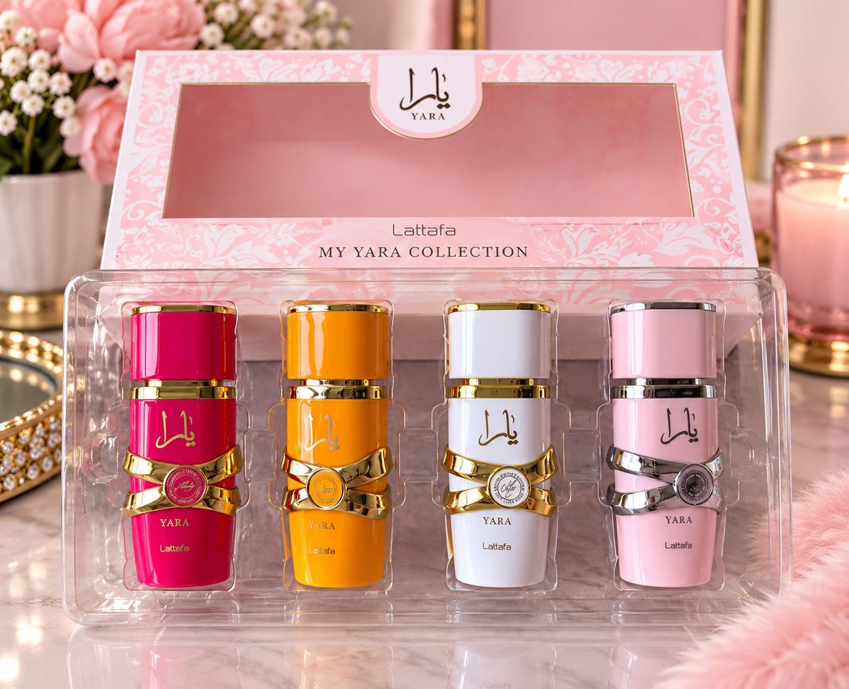Lattafa My Yara Collection – 4 Piece Mini Perfume Gift Set