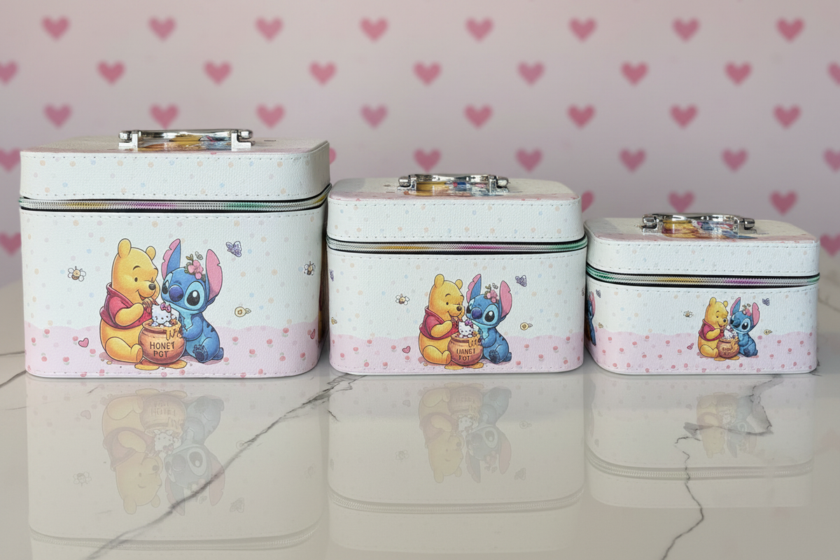 3-Piece Cosmetic Bag Set