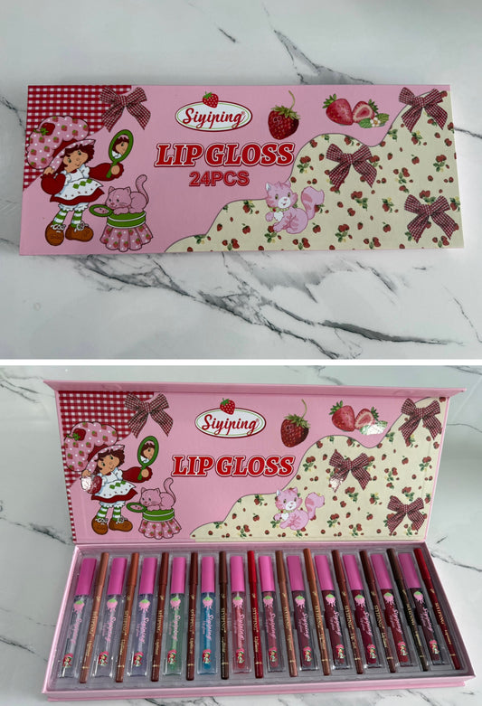 Dúo Labial Luxury - Lip Gloss + Lápiz Delineador