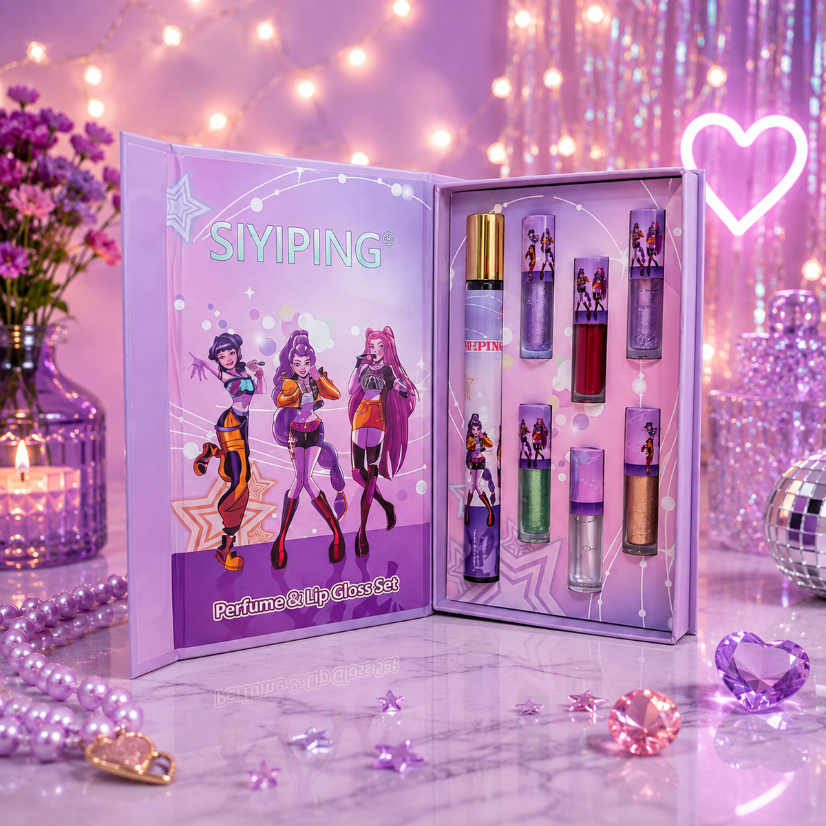 Perfume & Lip Gloss Set
