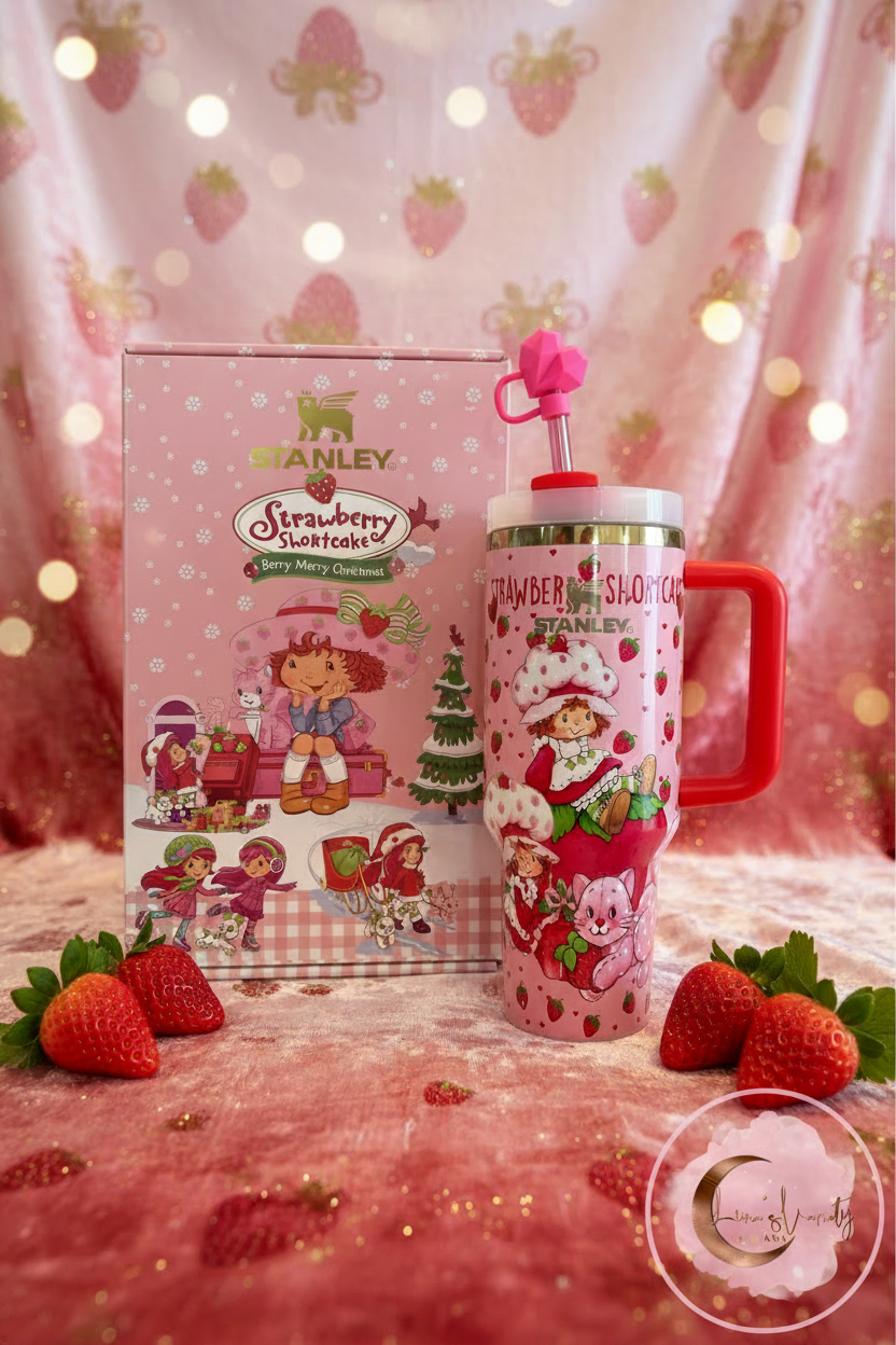 Set Strawberry Shortcake con logo Luna's Variety