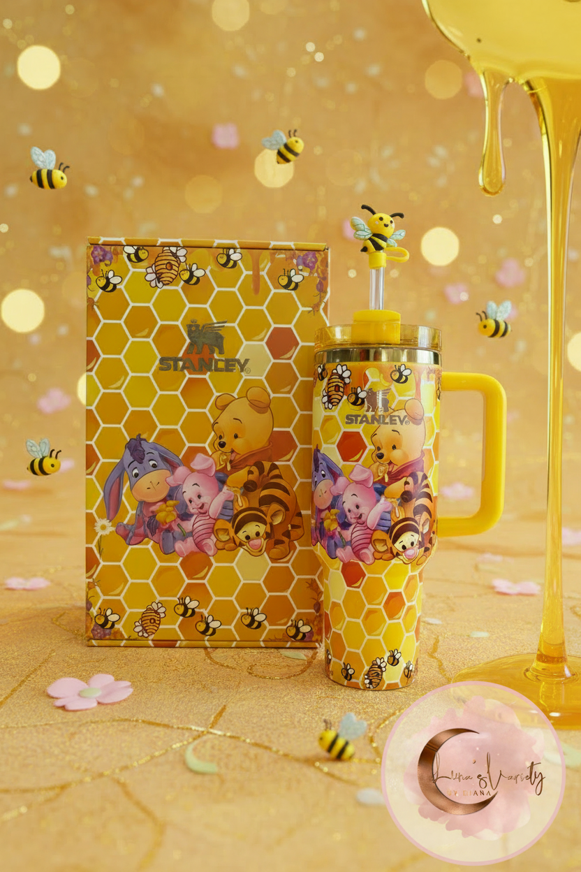 Set Winnie Pooh con logo Luna's Variety